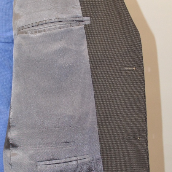 Geoffrey Beene 44R Sport Coat Blazer Suit Jacket G - Picture 5 of 8